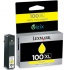 Lexmark no 100XL keltainen